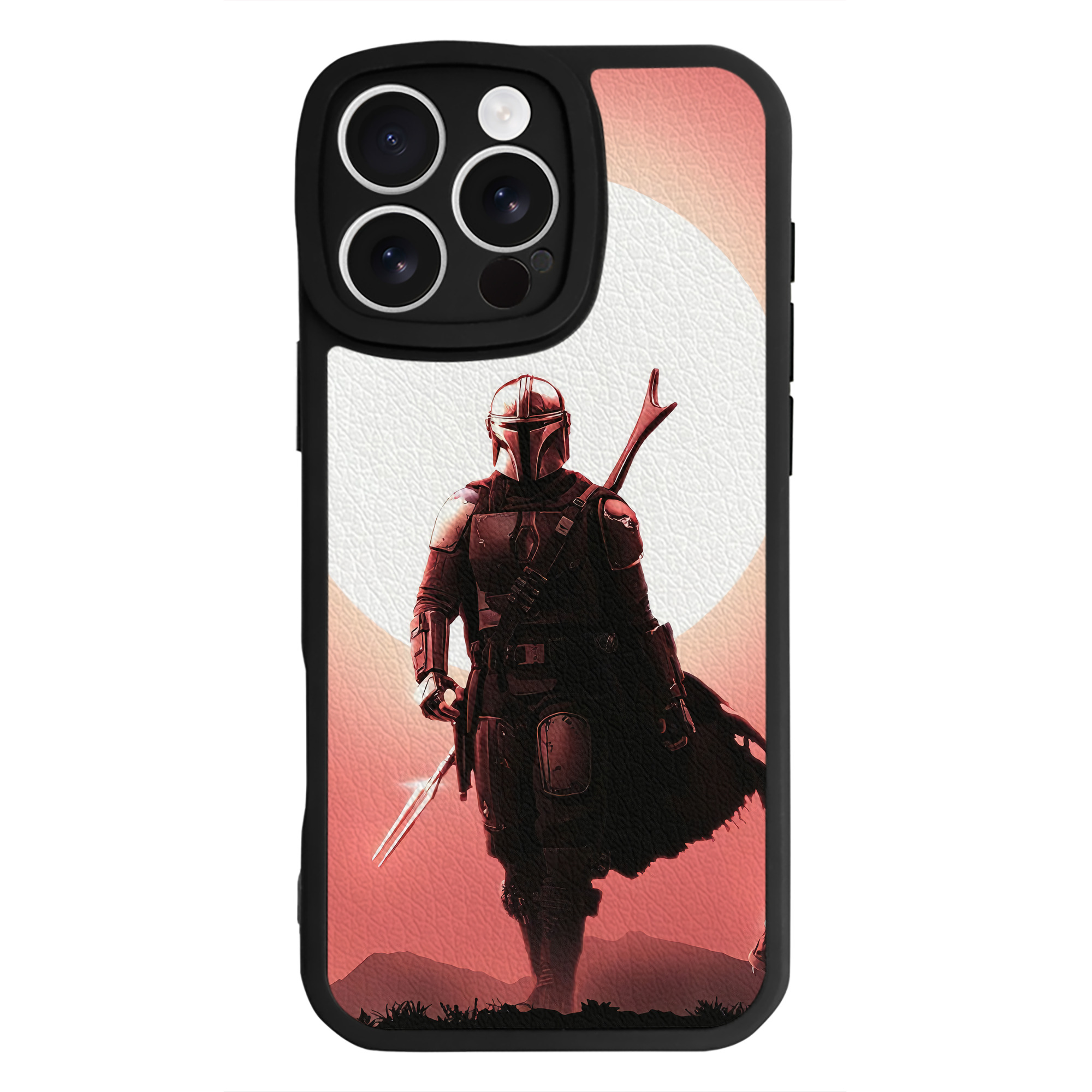 （画像用） スター・ウォーズ Star Wars 【iPhone 16シリーズ対応】シリコンスマホケース（レザー調） 材質：シリコン
